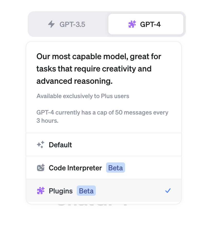 ChatGPT Enable plugins
